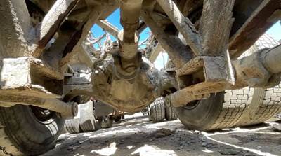 Dana D46-170 Rear Axle Assembly for a 2019 Kenworth T400