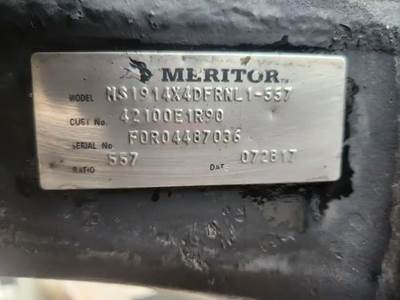 Meritor-Rockwell MS19-14X Rear Axle Assembly for a 2018 Hino 268