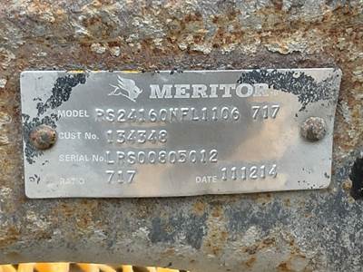 Meritor-Rockwell RS24160 Rear Axle Assembly for a 2016 Capacity Of Texas Sabre 5