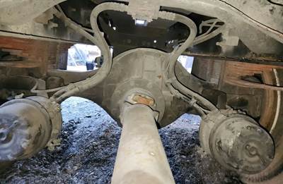 Meritor-Rockwell MS2114X Rear Axle Housing for a 2014 International DuraStar 4300