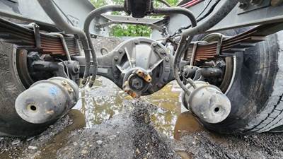 Meritor-Rockwell Rear Axle Housing for a 2024 Mack MD