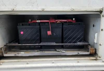 Blue Bird Battery Box