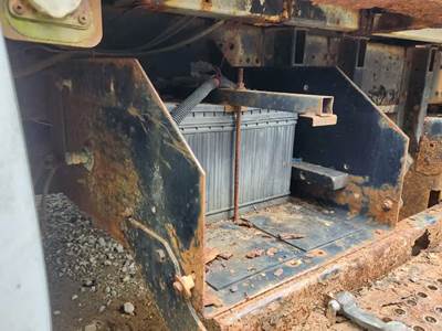 International 4700 Battery Box