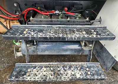 International MV607 Battery Box