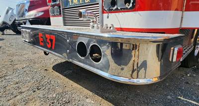 (Used) 2012 Kovatch Firetruck, Bumper- Color: Chrome, Material: Chrome,