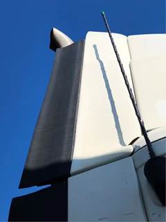 Freightliner Cascadia 113 Right Cab Fairing