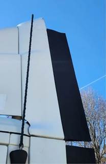 Freightliner Cascadia 113 Left Cab Fairing