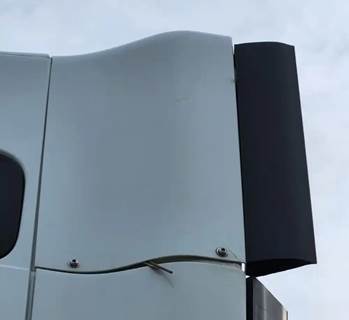 International LT625 Left Cab Fairing