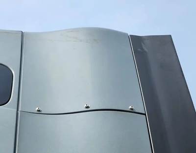 International LT62F Left Cab Fairing