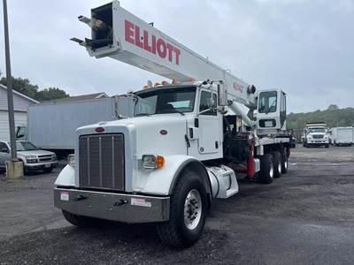2014 Peterbilt 365 Crane Truck - Elliot Crane 40142 - ONLY 3,579 Miles!!!