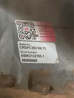 Mack CRD202 Cutoff for a 2007 Mack CV713 Granite