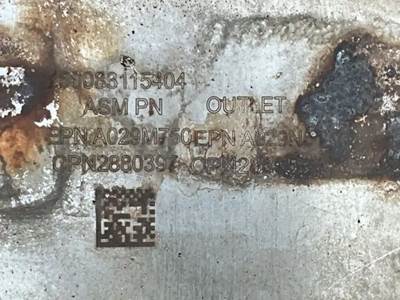 2012 Freightliner B2 DPF Filter For Sale | Elkton, MD | P-59274 ...