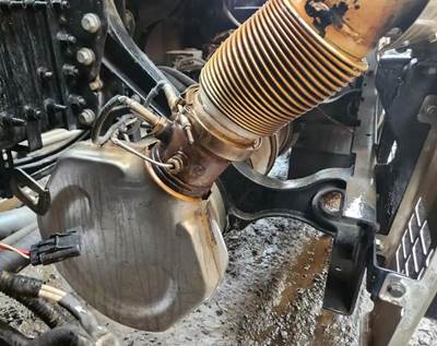 Mack Granite GU533 DPF Filter for a 2018 Mack GU533