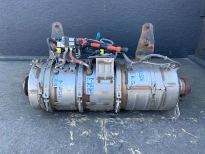 (Used)  International MV607, Diesel Particulate Filter- ( Inlet Direction