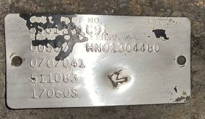 Dana 17060S Rear Differential for a 2005 International 4300