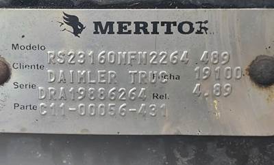 Meritor-Rockwell RS23160 Rear Differential for a 2020 Freightliner M2 106