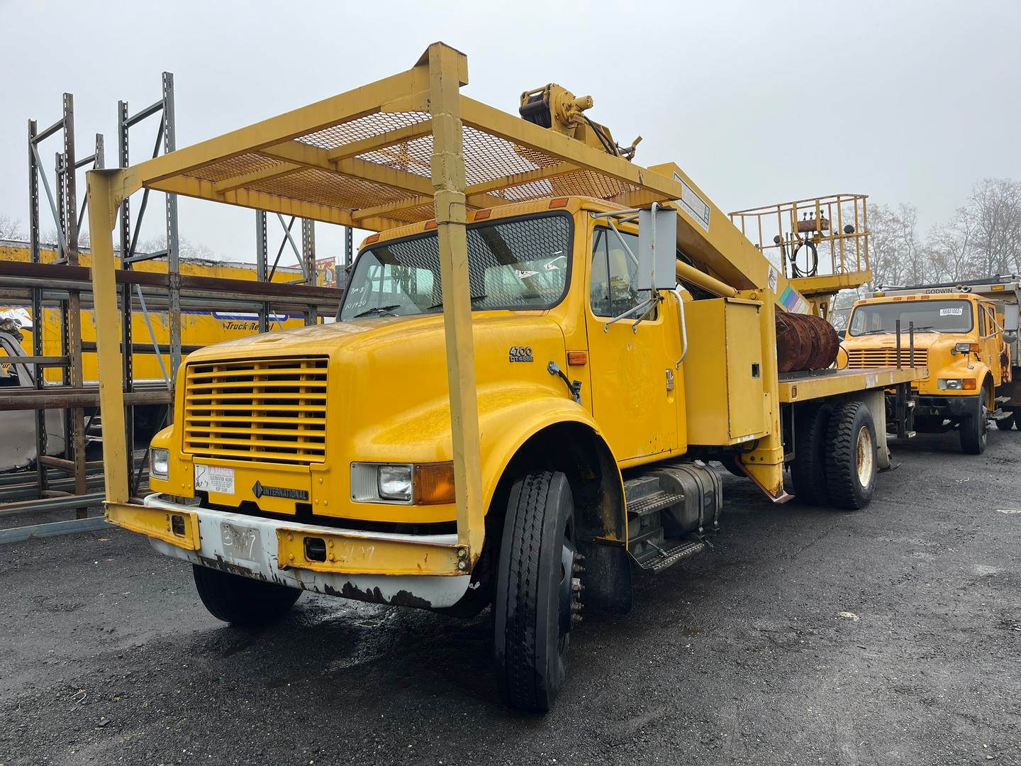 2000 International 4700 Digger Derrick Truck Elliot Digger Derrick