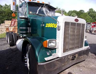 Peterbilt 378 Left Door Window