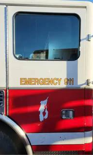 American LaFrance Left Door for a 2001 American La France Fire Truck