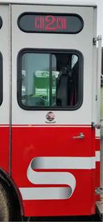 E-One Left Door for a 2005 E-One Fire Truck