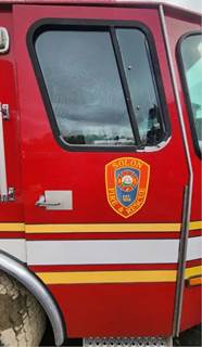 E-One Right Door for a 2001 E-One Fire Truck