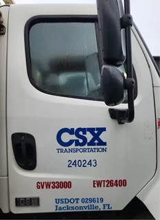 Freightliner 108SD Right Door