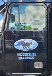 Freightliner FLD120SD Left Door for a 2008 Freightliner FLD120SD Glider