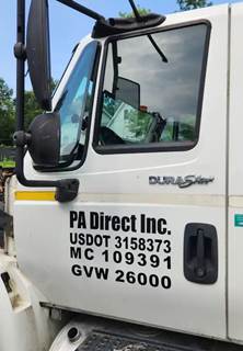 International 4300 Left Door