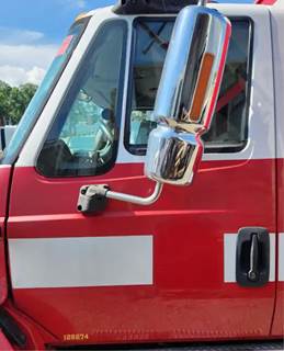 International 4300LP Left Door for a 2009 International 4300 LP