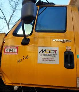 International 7400 Left Door