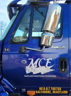 International 8600 Left Door