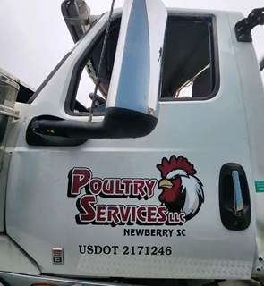 International HX620 Left Door