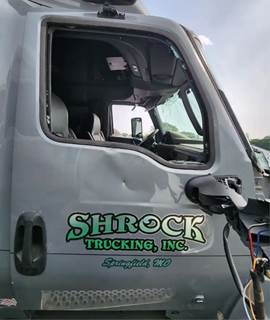 International LT62F Right Door