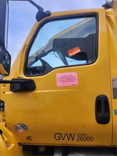 International MV607 Left Door