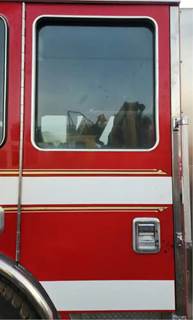 KME Kovatch Fire Truck Left Door