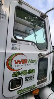 Mack Granite CV713 Right Door for a 2006 Mack CV713 Granite