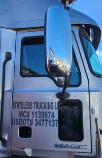 Mack Pinnacle CXU613 Right Door for a 2016 Mack CXU613