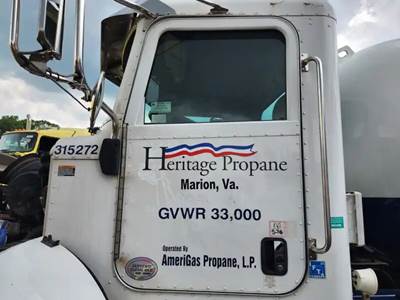 Peterbilt 337 Left Door