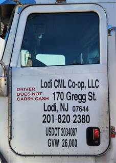 Peterbilt 337 Left Door