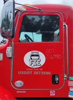 Peterbilt 384 Left Door