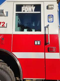 Pierce Model Tilt Cab Left Door