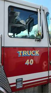 Seagrave Right Door for a 2006 Seagrave TT06DA