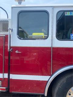 (Used) 2005 E-One Firetruck, Door- Side: Rear Passenger Side, Color: Red/ White,