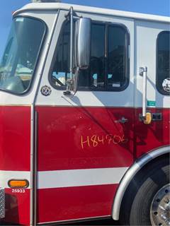 (Used) 2002 E-One Firetruck, Door- Side: Front Driver Side, Color: White/ Red,