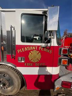 (Used) 1996 Sutphen Fire Truck, Door-   Side: Passenger Side,   Color: Red And