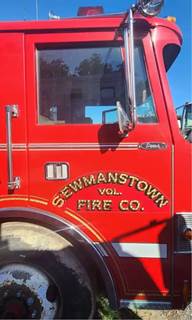 Pierce Right Door for a 1985 Pierce FireTruck