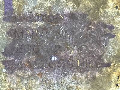 Caterpillar C12 Engine Control Module (ECM) for a 2003 Oshkosh S-series