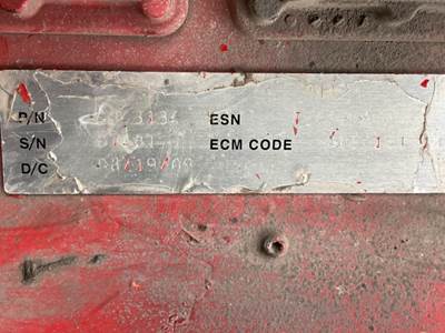 Cummins ISB Engine Control Module (ECM) for a 2010 Freightliner M Line Walk-In Van