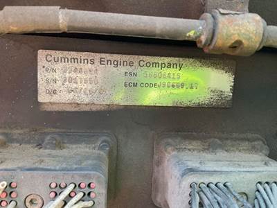Cummins ISB Engine Control Module (ECM) for a 2001 Freightliner MT55 Chassis