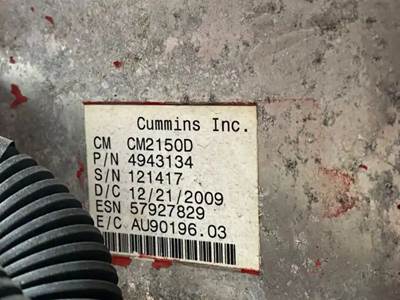 Cummins ISB Engine Control Module (ECM) for a 2011 Freightliner B2